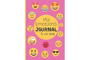 My Emotions Journal Log Book For Kids & Teens: Feelings Tracking Journal For Kids - Help Children And Tweens Express Their Emotions - Reduce Anxiety, Anger & Frustration - (6 x 9 Inches RED Cover)