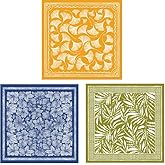 GT BANDANA 22"x22" Classic 100% Cotton Bandana – Multi-Purpose Headband, Scarf, Neckerchief (3-Pack)