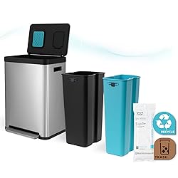 Home Zone Living 18.5 Gallon Kitchen Trash
