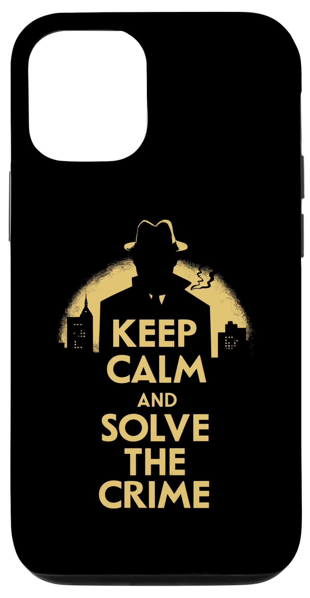 iPhone 13 Keep Calm And Solve The Crime Murder Mystery Dinner Case