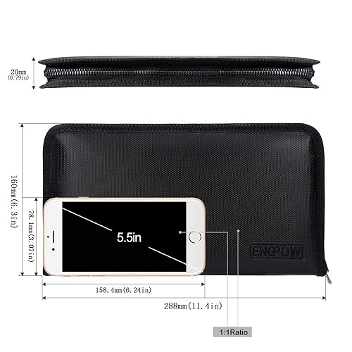 Expanding File Folder Important Document Organizer Fireproof Document Bag A4 Size 25 Pockets Color Labels Non Itchy Silicone Coated Portable Filing Organizer Folder14 3 X 9 8 - View #2