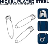 D.A.Y. Republic 100 Safety Pins Assorted Sizes 55mm 37mm 30mm 18mm Kit view 3