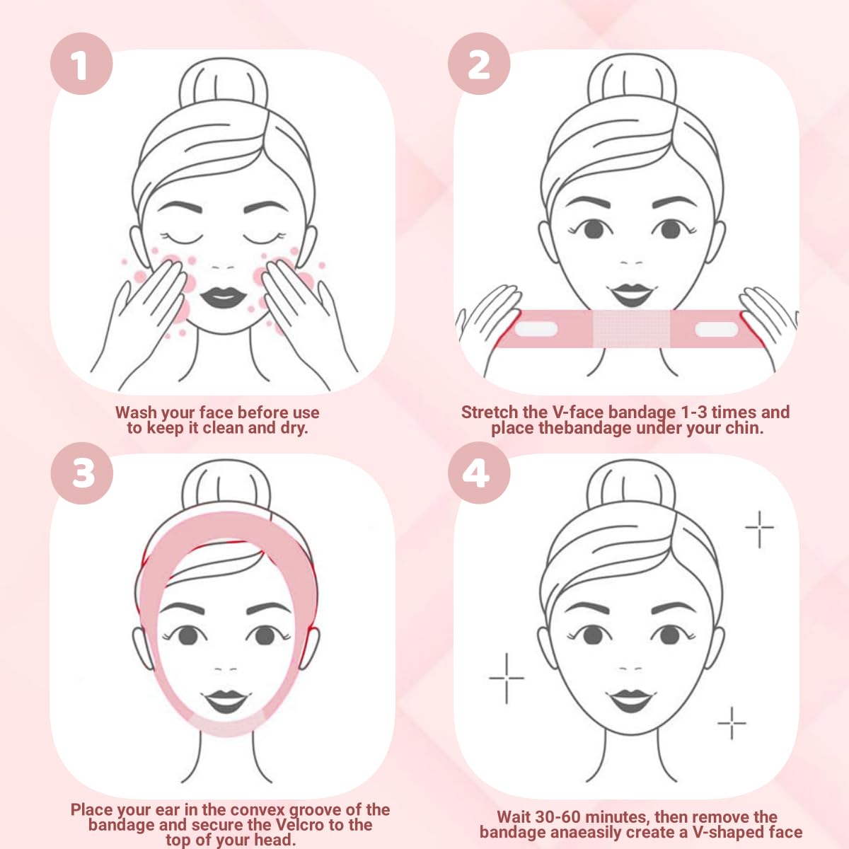 Photo 1 of V Line Lifting Mask Chin strap for sleeping, V Line Lifting Mask for Women,Ja