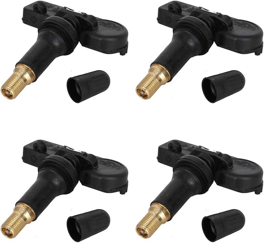 Yikesai 4 Pack 13586335 Tire Pressure Sensor Rubber 315MHZ TPMS Tire Pressure Monitoring System Replacement for GMC: Automotive