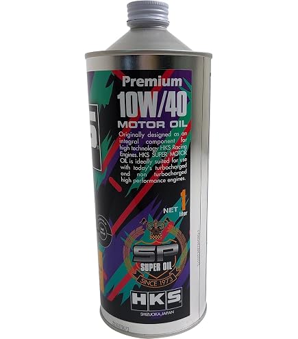 Amazon.com: HKS SUPER OIL Premium API SP 10W40 4L : Automotive