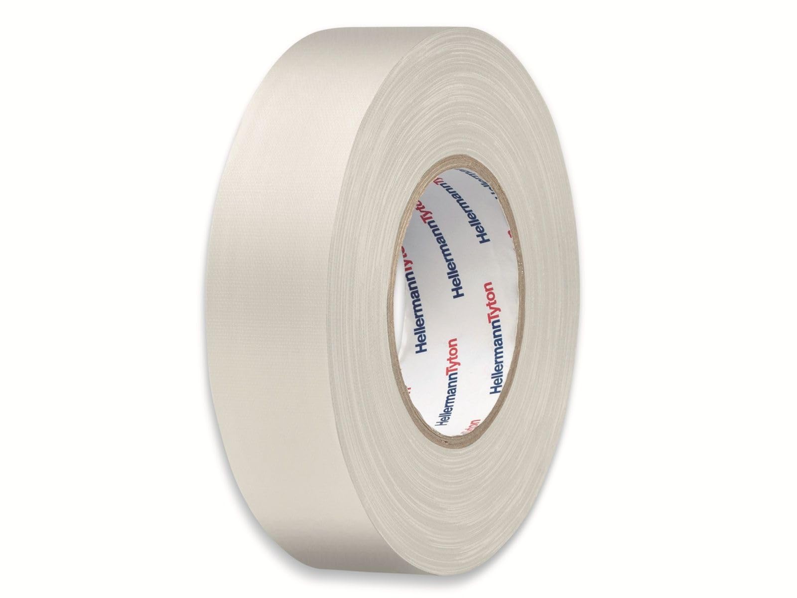 HELLERMANN TYTON 712-00205 10 m White Desk – Tapes Tape for Office (10 m, 19 mm, 1 mm, White)
