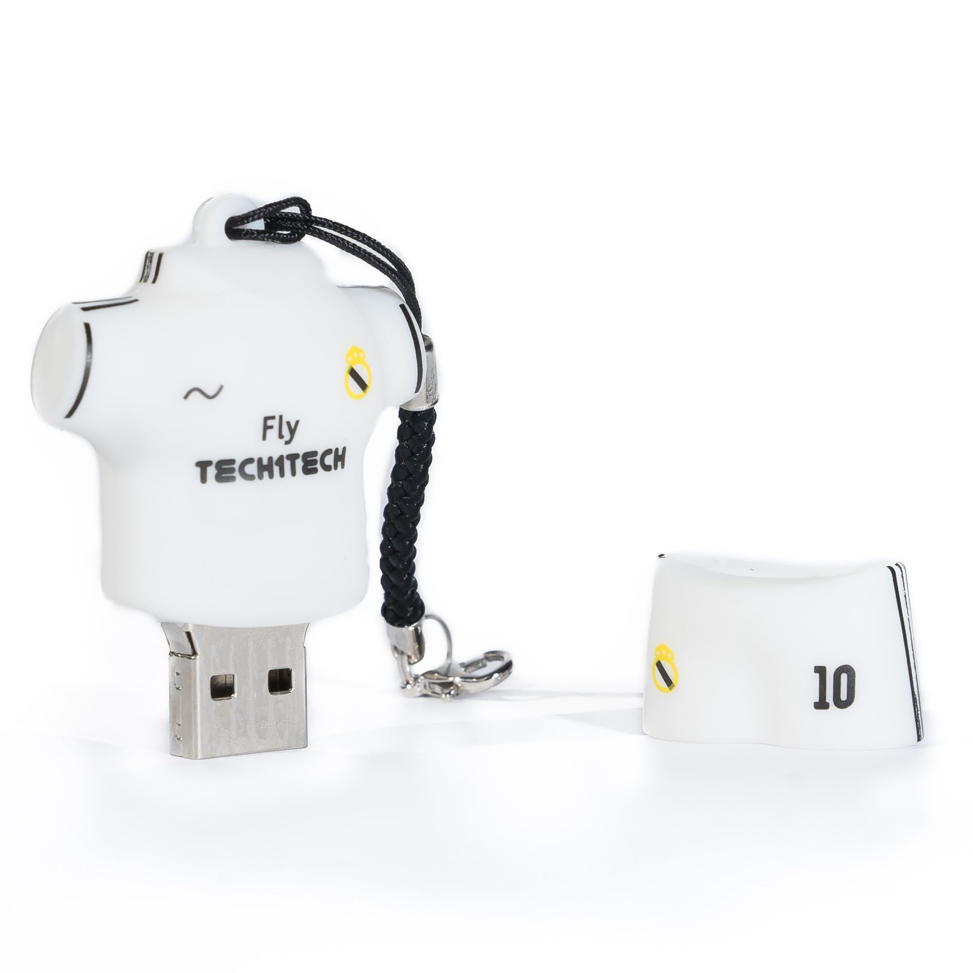 TECH ONE TECH Pendrive 32 GB, Football Team, White, Merengue USB 2.0