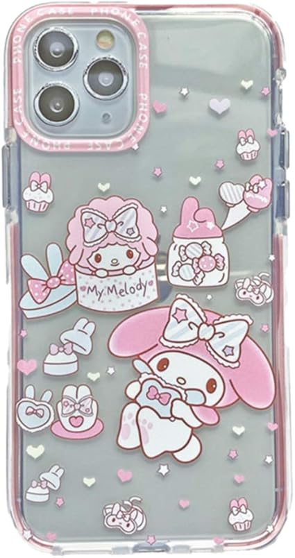 Amazon Co Jp Real12case Iphone サンリオ マイメロ マイメロディ 可愛いクリアケース 透明tpu素材カバー キャンディボックス Real017f 1a 家電 カメラ