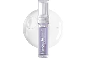 Fraijour Retin-Collagen 3D Core Lip Oil – Hydrating Lip Oil with Jojoba, Rosehip & Macadamia, Plumps & Firms Lips, Non-Sticky, Anti-Aging with Bakuchiol, Revives Natural Lip Color, 0.11 fl. oz.