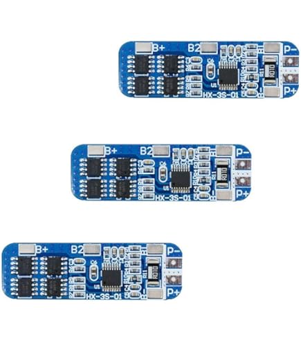 Alinan 6pcs 3S 8A 12V 18650 Lithium Battery