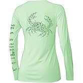 Palmyth Womens Fishing Shirt UPF 50 Sun Protection Long Sleeve T-Shirt