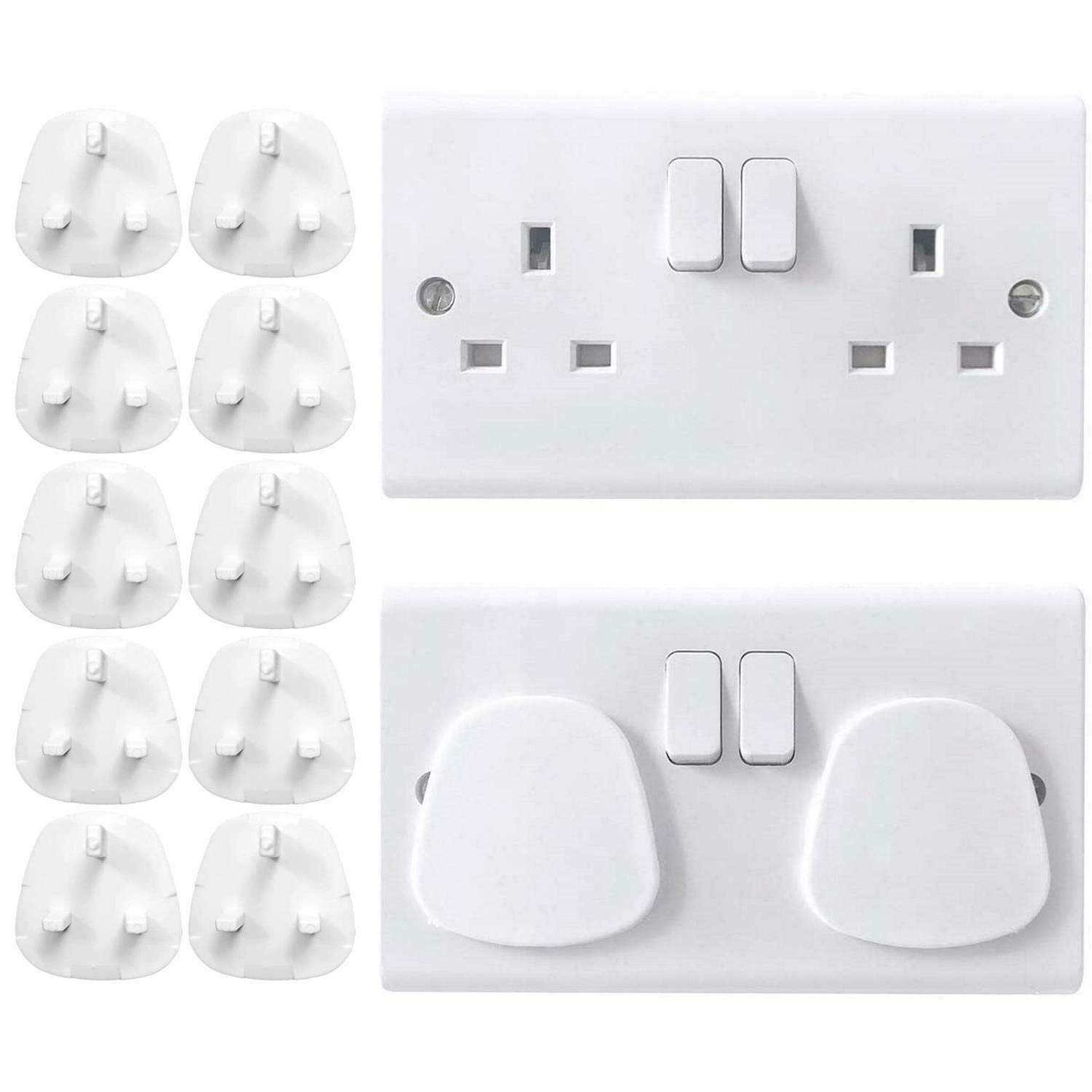 [NOVA] Baby Home Safety Socket Covers Child Proof Plug Socket Protectors/Guards (20PACK)