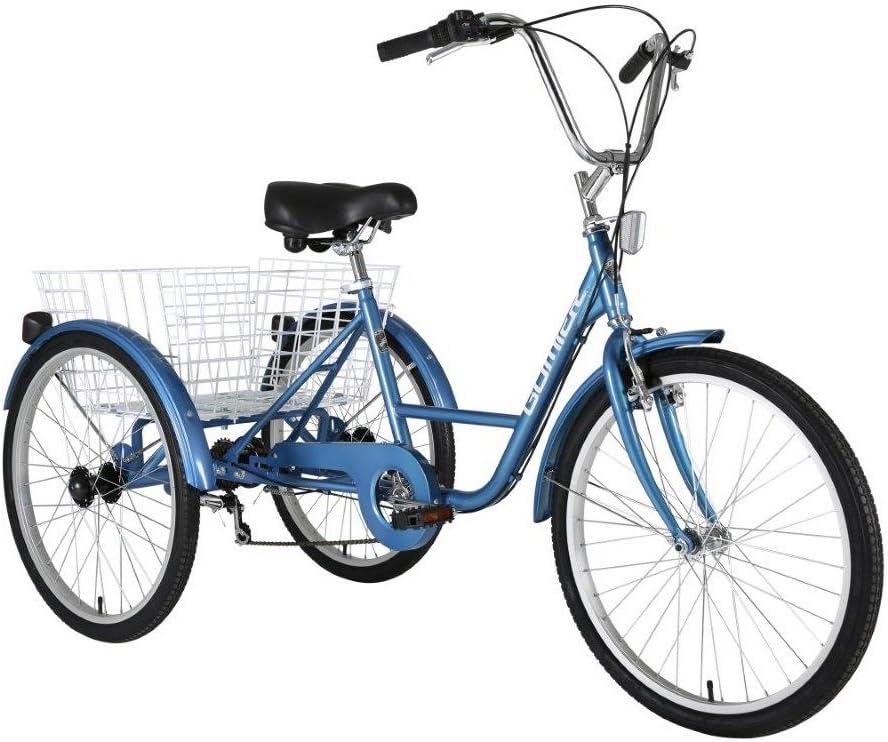2016 Gomier Classic Adult Cargo Trike 24" Wheel Amazon.co.uk Sports