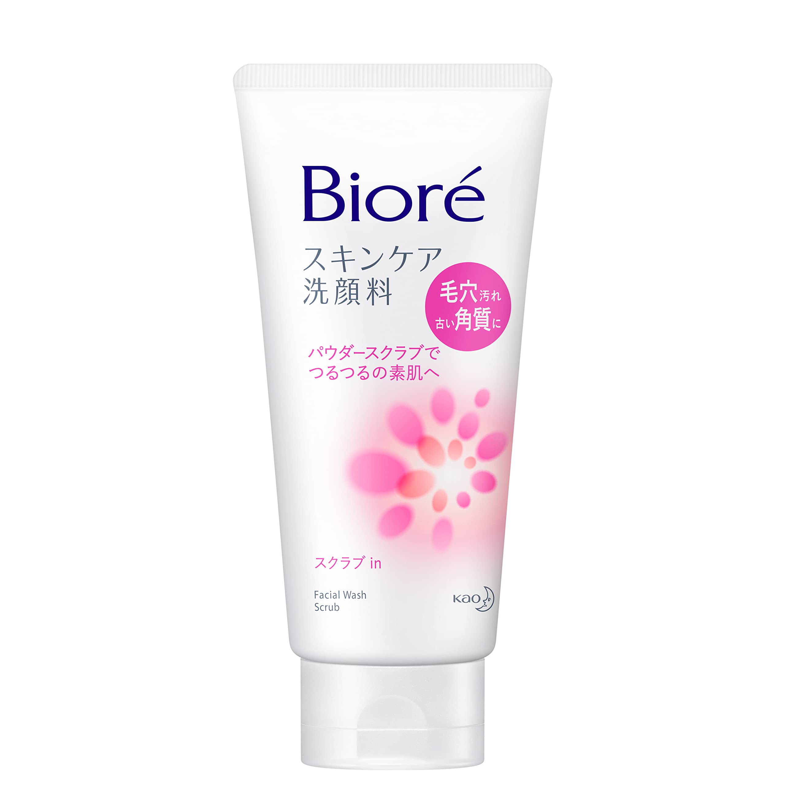 Biore Facial Washing Foam Scrub-in - 130g [Health and Beauty]