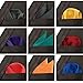 20 pcs Assorted Solid color Pocket squares for Men