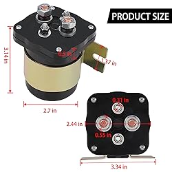 500 Amp Battery Isolator for Mobile Audio Relay