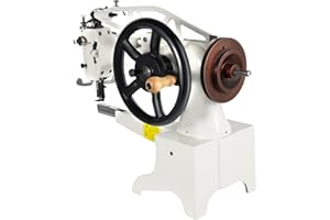 AOOCHU Industrial Leather Sewing Machine Leather Patcher Heavy Duty Shoe Repair Machine Max.Sewing Speed 500Stitches/Min,Boot Patcher Manual Shoe Sewing Machine For Sewing And Repairing Thick Materials