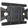 Mounting Dream Ultra Slim TV Wall Mount for Most 26-75 Inch TVs, Full Motion TV Mount with Smooth Extension, Swivel and Tilt, Low Profile TV Mount Fits 16'' Studs, Max VESA 400x400mm, Up to 88LBS
