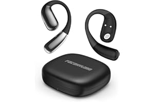 FOCOMYLORD Real Time Language Translation Earbuds, AI Language Translator Earphone with 144 Languages, TWS Bluetooth Translator with Long Battery Life, IPX5 Waterproof for Travel, Business, and Learning (Black)