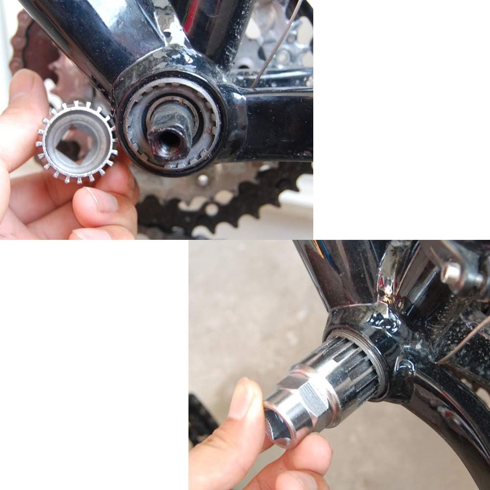 corki Bicycle Bottom Bracket Removal Remover Tool, Standard 20-Tooth : Sports & Outdoors