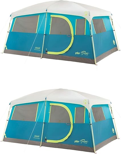 Amazon Com Coleman Tenaya Lake 8 Person Fast Pitch Instant Cabin