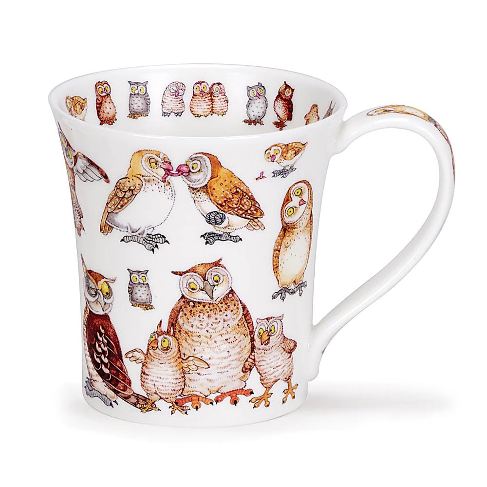 Dunoon Bone China Cherry Denman Mug (Twitters)