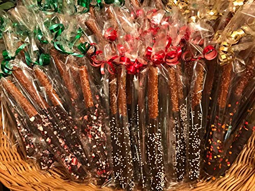 Hapy Shop 300 PCS Pretzel Bags 2 x 11 INCH Self Adhesive Food Safe Bag Clear Plastic Bag Flat Treat Bags Party Favor Goody Candy Cookies Candles Gift Treat Bags - Thumbnail 5