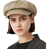 Classic Newsboy Hats, Two Size Newsboy Flat Cap for Men and Women, Fashion Baker boy hat Beret Cap