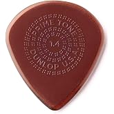 Jim Dunlop Primetone&reg; Jazz III Grip Pick 1.4MM - 12 Pack
