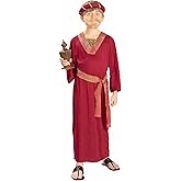 Rubies Child's Forum Biblical Times Wise Man Costume, Burgundy, Large