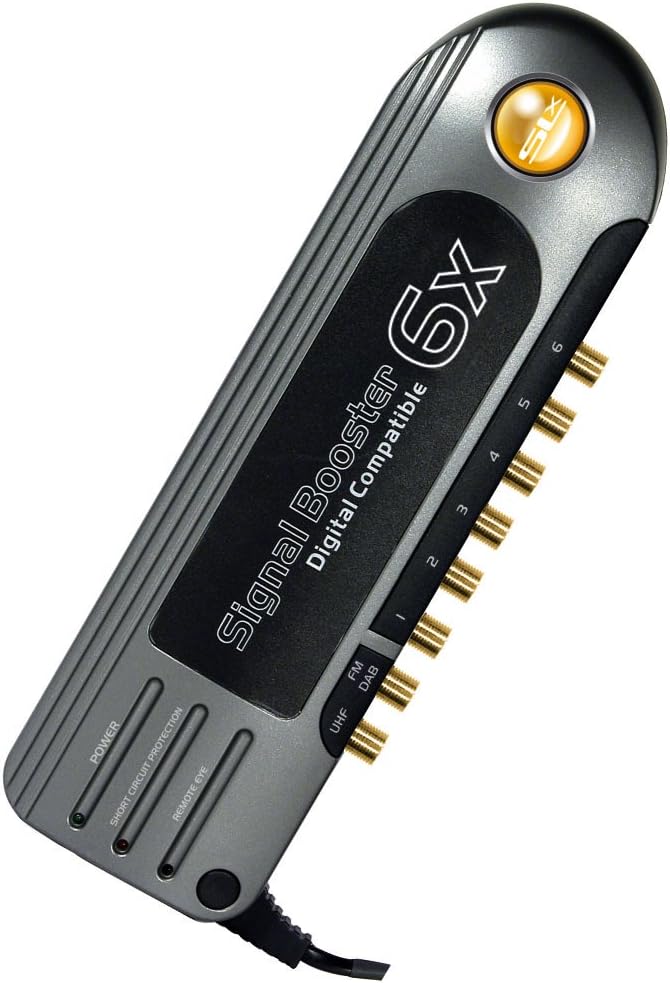 SLx 28104FG 6 Output Satellite Distribution Amplifier Gold Amazon.co