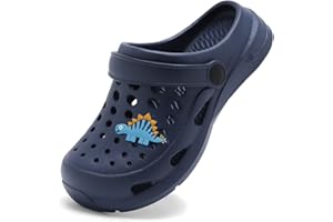 Nedaan Kids Girls Boys Clogs Garden Shoes Toddler Slip on Sandals Children Water Shower Beach Pool Slippers