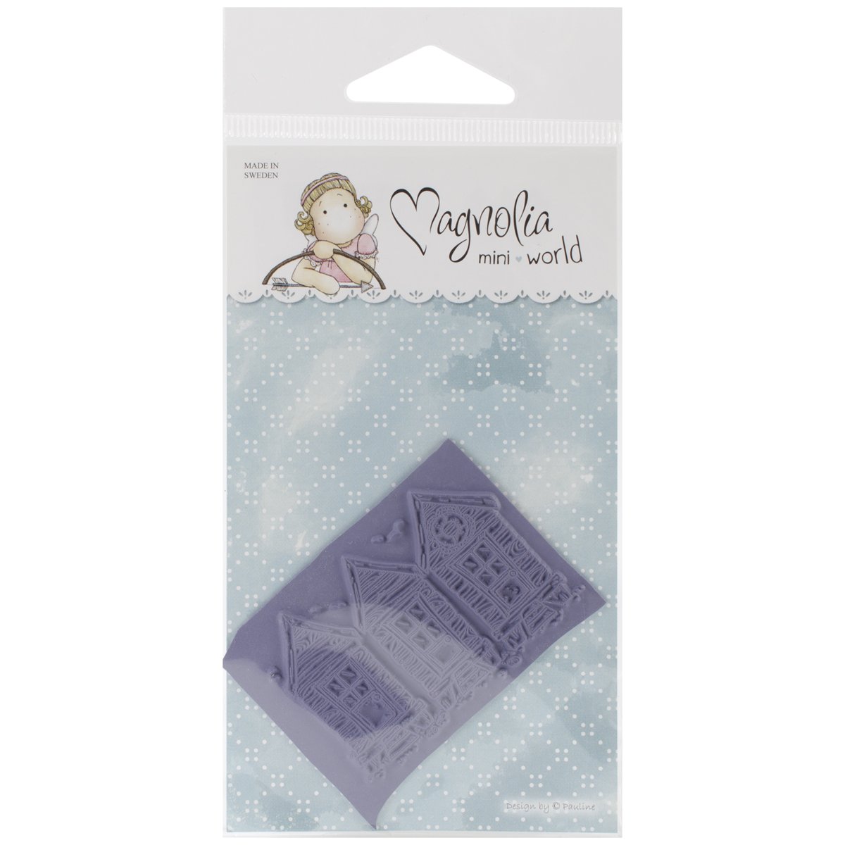 Magnolia Mini Sea Breeze Stamp 2.75 x 5.75-inch Package-Vintage Swedish Coast Cottages