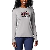 Columbia Womens Hidden Haven Long Sleeve TeeHiking Shirt