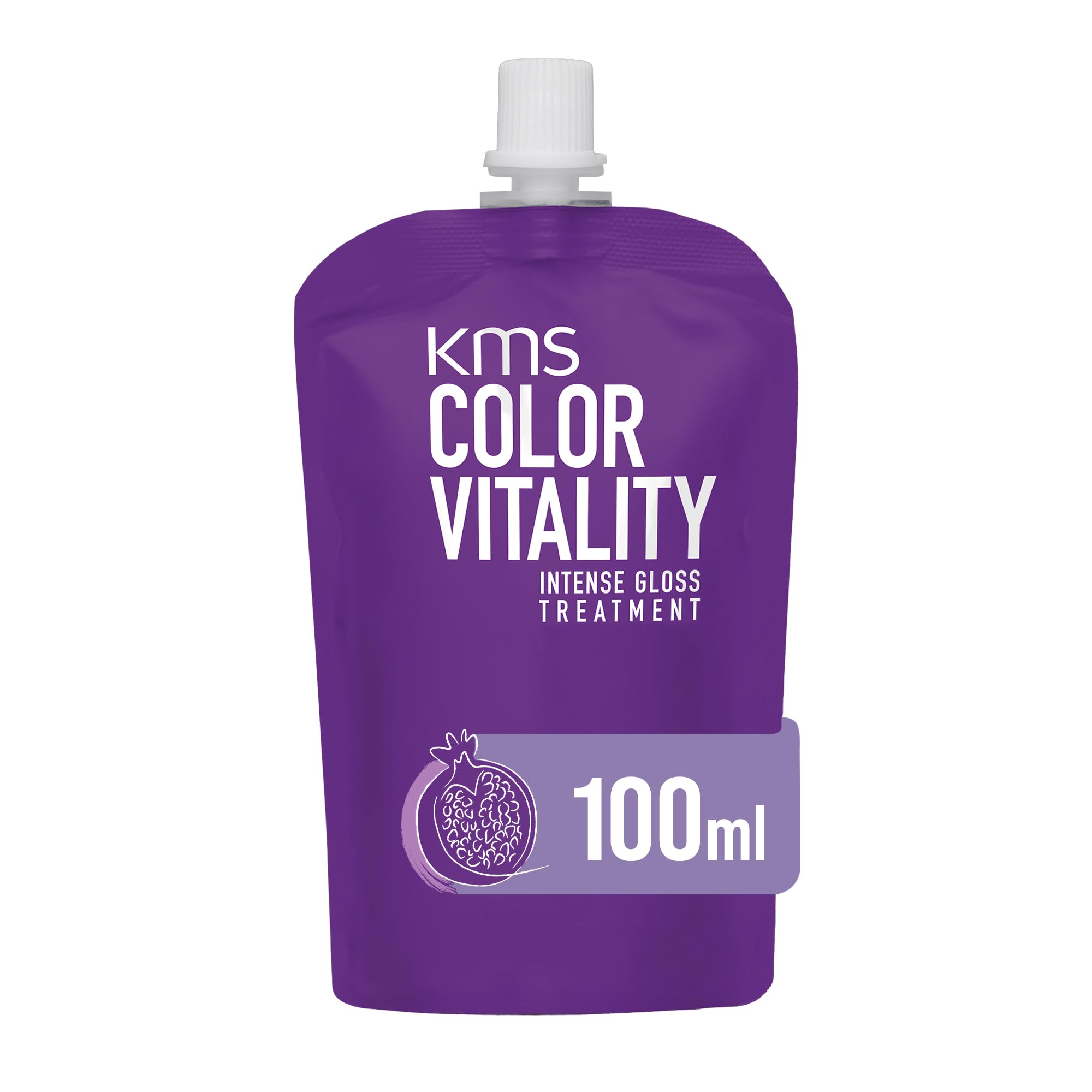 KMS ColorVitality Intense Gloss Treatment, For Shiny Hair, Shine Boost & Bond Building, Vegan & PETA Approved, 100ml