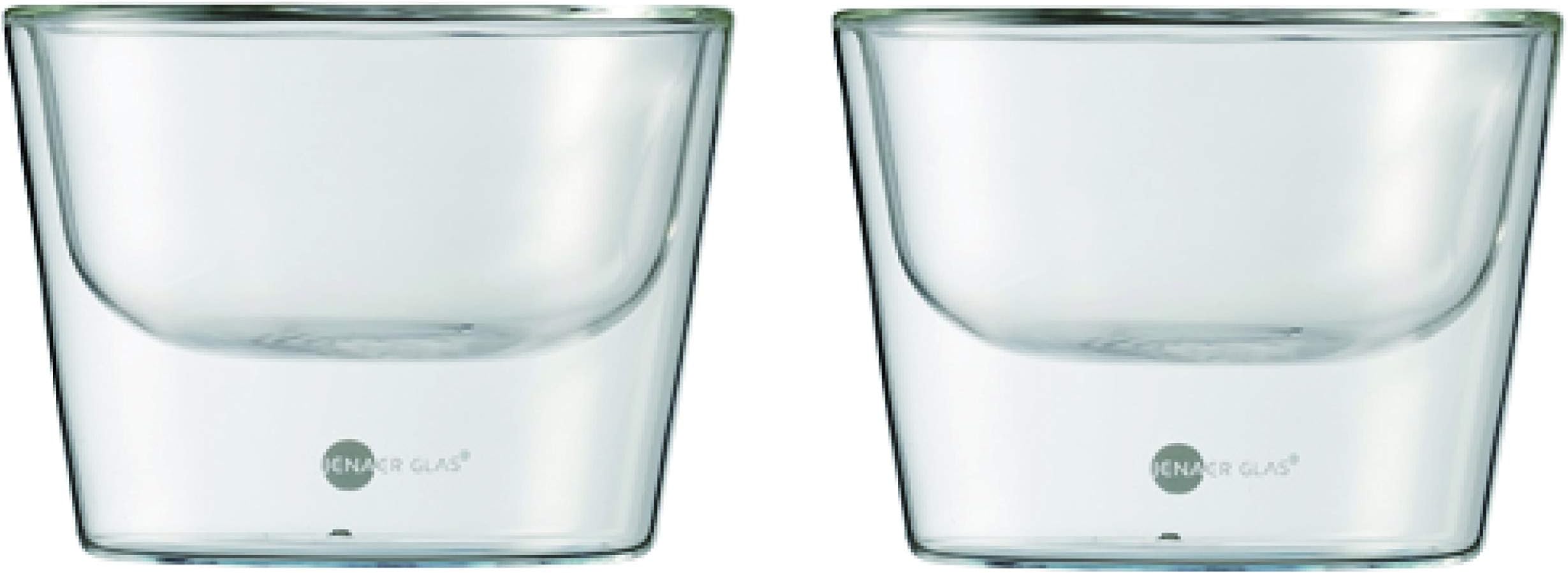 Jenaer Glas30227 JENA Glass Hot & Cool Bowl (300cc), Box of 2, Clear
