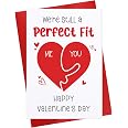 Lustige Valentinstagskarte – „Happy Valentines Day“ Mit Humorvollem Design