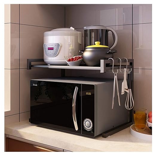 YJWOZ Rack de Horno de microondas retráctil Rack de Horno de ...
