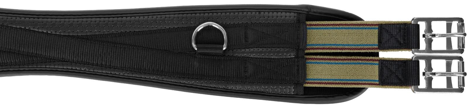 Kerbl 321057 Curved Saddlegirth - Black, 130 cm
