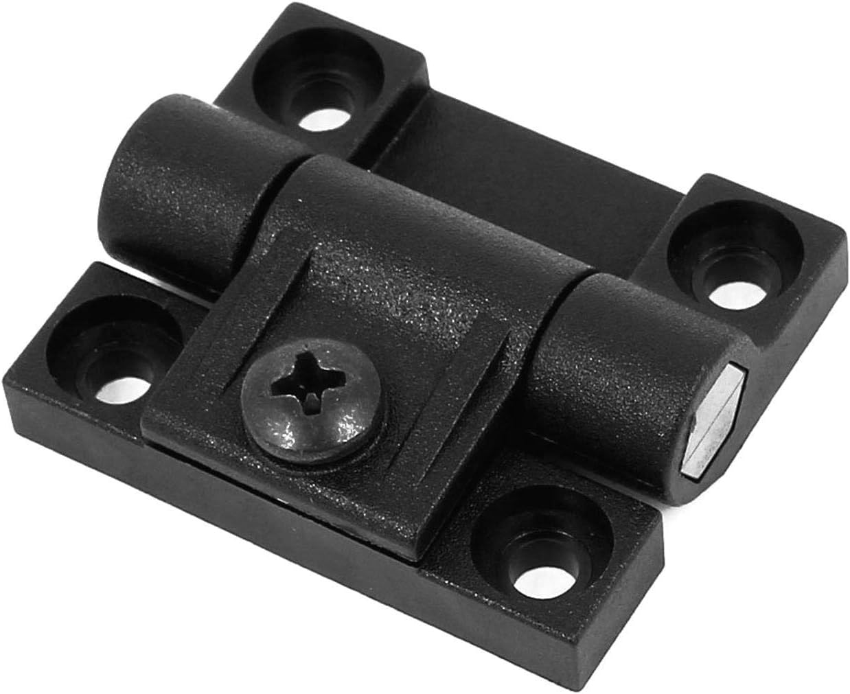 SALAKA 1PC 4 Countersunk Holes Black Position Control Hinge Adjustable Torque Position Control Hinge