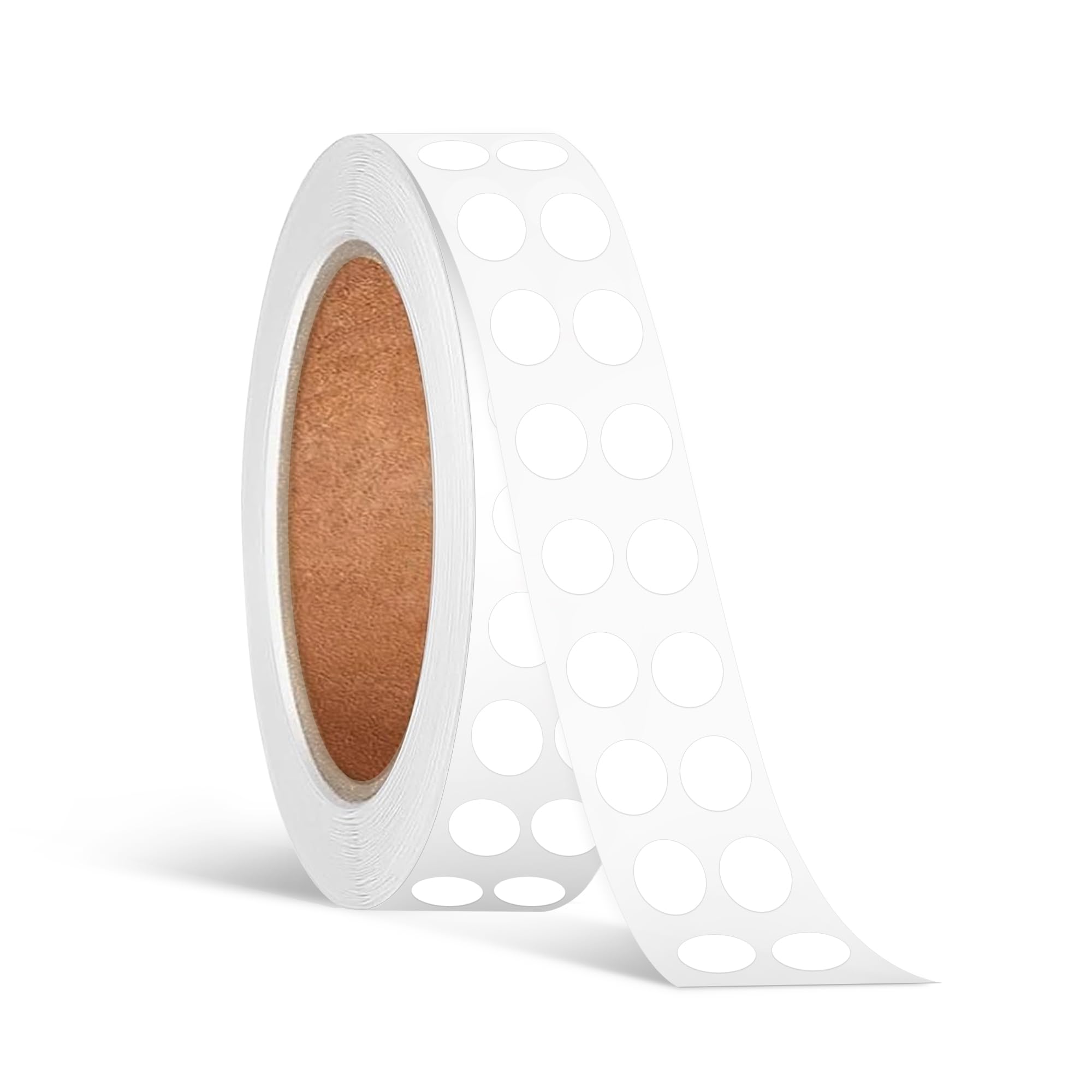 Photo 1 of 1/4 Inch Circle Sticker Labels,0.25 Inch Round Adhesive Color-Code Dot Stickers,1000 Dot Label Stickers for Office and Marking (White)