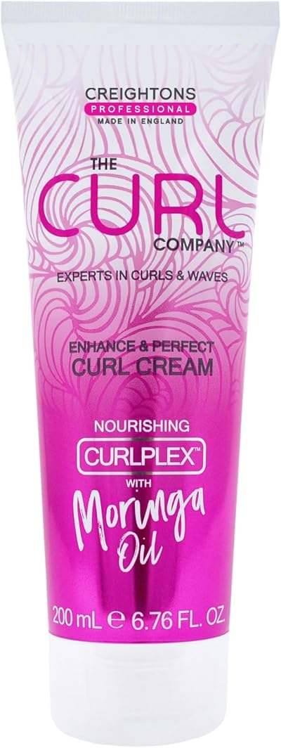The Curl Company Enhance & Perfect Curl Cream 200ml - Nourishing Moringa Oil