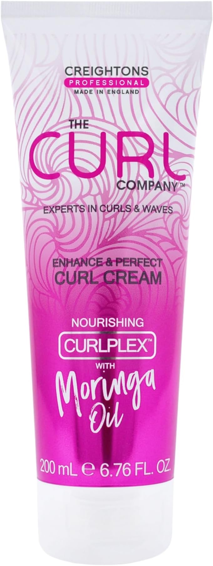 The Curl Company Enhance & Perfect Curl Cream 200ml - Nourishing Moringa Oil