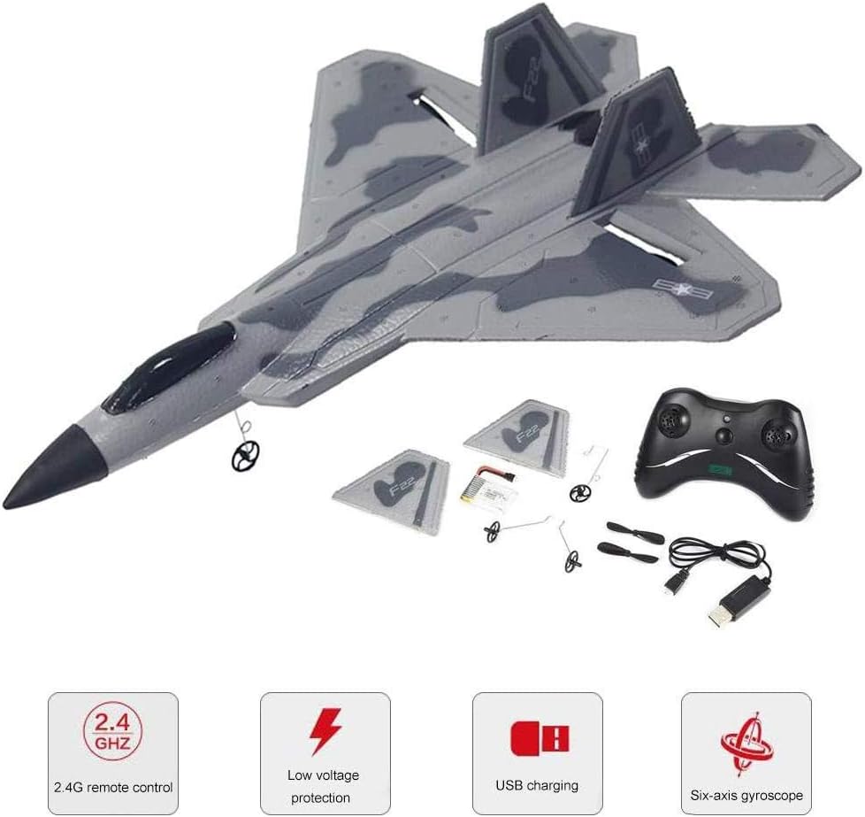 f22 rc plane
