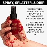 Mehron Makeup Blood Splatter 1 oz Spray Bottle - Realistic FX view 3