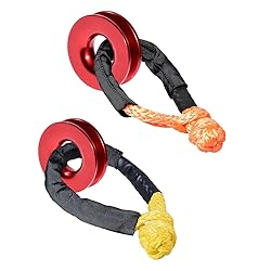 Yellow and Orange 1/2" UHMWPE Synthetic Soft Rope