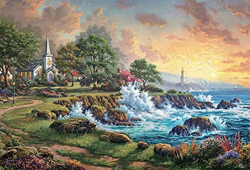 Ceaco Seaside Haven Puzzle By Thomas Kinkade Puzzle (2000 Pieces)