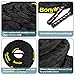 Bonnlo Battle Exercise Training Rope with Protective Cover, 1.5