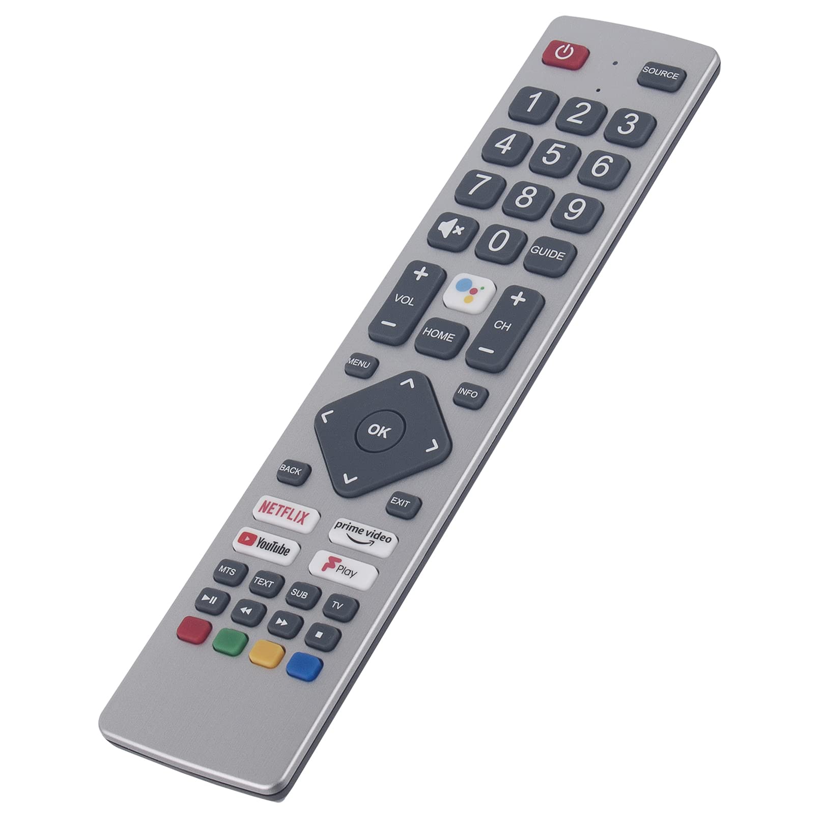 ALLIMITY Replace Remote Control fit for Technika 40A23B-FHD 24A23B-HD 32A23B-HD 50BN2KA 50BN3KA 50BN4KA 50BN5KA 50BL3EA 55BL2EA 55BL5EA 65BL2EA 65BL3EA 65BL5EA 65BL3KA 65BN5KA