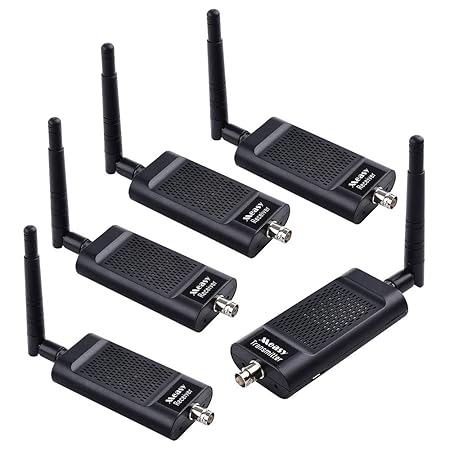 Measy AIR SDI 4 Wireless-Kamerasysteme 3G-SDI/HDMI/Dongle/Extender Wireless-Sender und -Empfänger Set-Reichweite 100 m bis zu